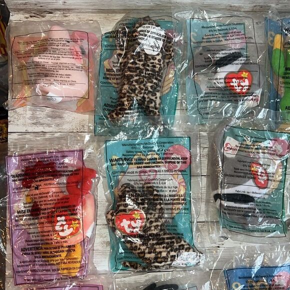 McDONALD’S Beanie Baby Toy Bundle Lot Easter Basket Gift Collectibles Unopened - Picture 9 of 17